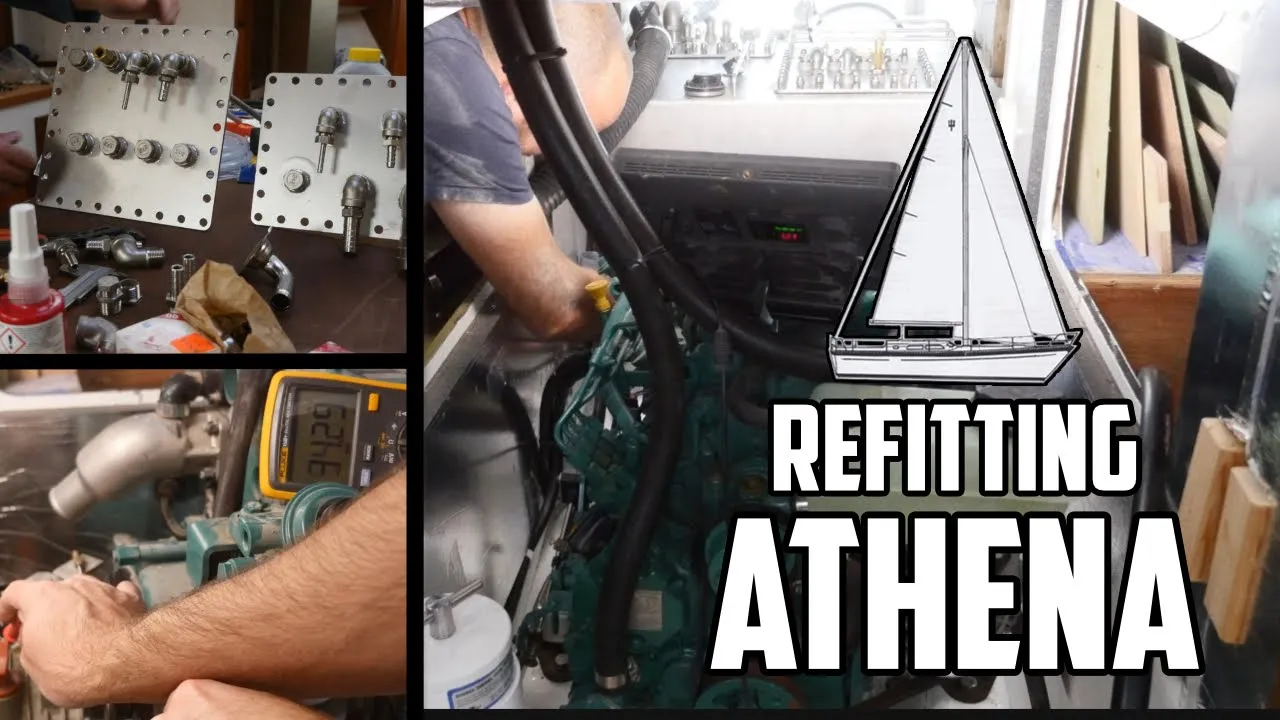 Sail Life –  It’s been 4 years. Will the engine start? – DIY sailboat project