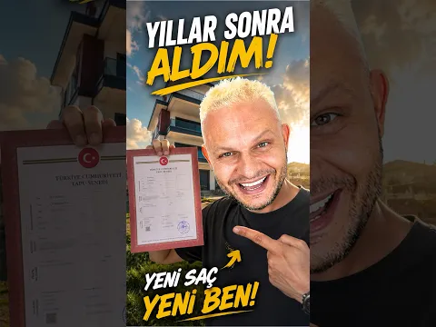 YENİ SAÇLARIM, YENİ BEN!