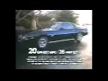 1980 Chevrolet Camaro TV Commercial