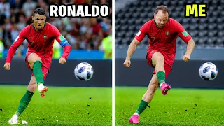 Recreating 1 Impossible Goal From Every World Cup