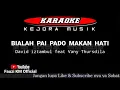 Download Lagu BIALAH PAI PADO MAKAN HATI ( Karaoke/Lirik ) David iztambul feat Vany Thursdila
