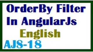 OrderBy Filter In AngularJs English-vlr training
