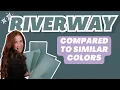 Sherwin Williams Riverway Similar Paint Colors