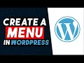 How To Create A Menu In Wordpress 2026 EASY WAY