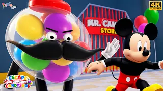 Mickey Mouse Escape Mr. Gumdrops Candyshop | Roblox Full Movie Game | PC 4K @ZigZagGamerPT
