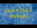 004 Tic Tac Toe Cash 3 Pick 3 Workout Strategy