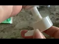 How to Open shampoo conditioner body wash Bottle Pump Native Body Wash Pump