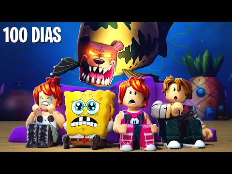 Video Thumbnail: 100 DIAS PARA SALVAR O BOB ESPONJA!