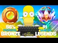 Bronze to Unreal Legend Solo Reload Ranked Speedrun Fortnite Simpsons