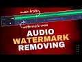 Audio Watermark Removing - How to Remove - Dr Eleven