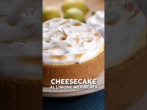 CHEESECAKE AL LIMONE MERINGATA by Buon’Idea