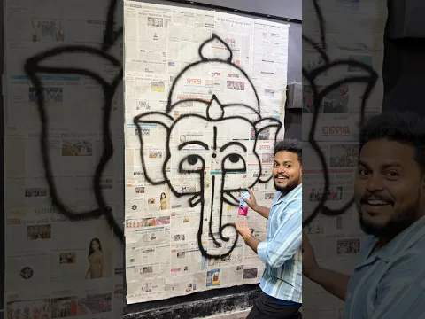 Bujji Ganesha Drawing😍 #shorts