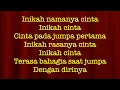 Lagu ME - INIKAH CINTA LIRIK