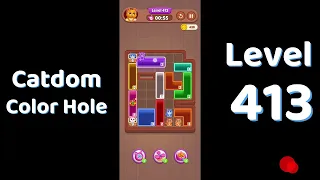 Catdom Color Hole Level 413 Screenshot