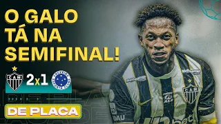 ATLÉTICO-MG ELIMINA O CRUZEIRO; PLATA DE VOLTA AO FLAMENGO; SANTOS X PALMEIRAS | De Placa 02/09/26