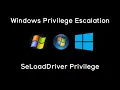 Download Lagu Windows Privilege Escalation - SeLoadDriver Privilege using Capcom driver