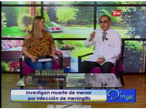 Investigan muerte de menor por posible infección de meningitis