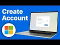 How to Create Microsoft Account on PC and Laptop - 2026 Guide