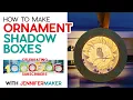 DIY Paper Ornament Shadowboxes to Celebrate 1 MILLION SUBSCRIBERS