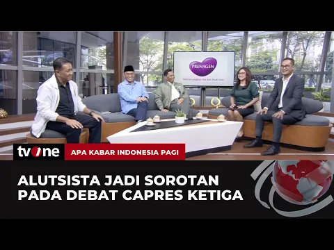 Debat Capres Ketiga: Alutsista Jadi Sorotan