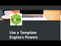 02 - Use a Template Engine s Powers