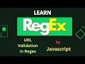 URL Validation using regex in JavaScript