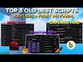 TOP 3 BEST OLD SCRIPT KEYLESS BLOX FRUITS - Banana Hub Redz Hub Quantum onyx Auto Farm Fruit M1