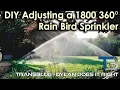 DIY Adjusting a Rain Bird 1800 360 Sprinkler Head Transblue Does it Right