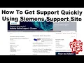 Siemens Industry Support Site SIOS