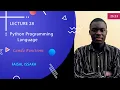 Lambda functions - Python Functions Part 2