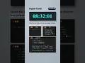 Build a Digital Clock in JavaScript