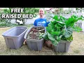 How to Build a RAISED BED in a TOTE FREE Container Gardening