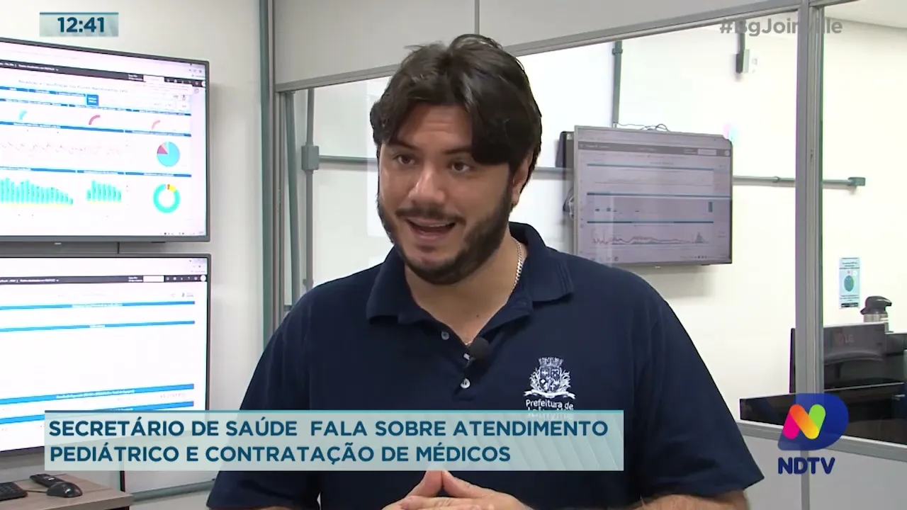 Secretário de Saúde fala sobre atendimento pediátrico e contratação de médicos