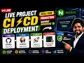 Live Project Deployment GitHub Jenkins Production Without Downtime DevOps StudyWithMe