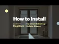 QuickInsta MagMount 1 Door Cellular Shades - Step-by-Step Installation Guide