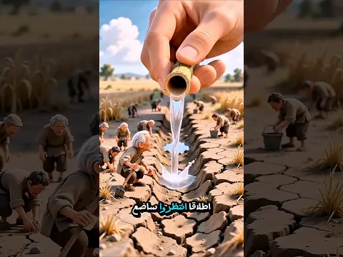 أنقذ الشجرة اليابسة وأعاد لها الحياة!🌳💦😱