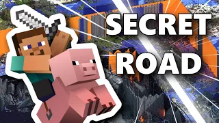 I Travelled 2b2t's SECRET Minecraft Highway