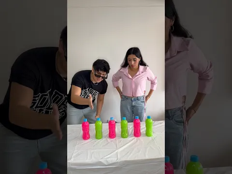 ORDENA LAS BOTELLAS POR COLOR