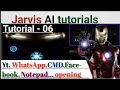 Jarvis tutorial 06 Make your own voice assistant Python programming
