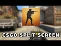 CSGO Split Screen with Multiple Keyboards Mice and Controllers Universal Split Screen