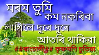 morom tumi kom nokoriba by krishnamoni chutia