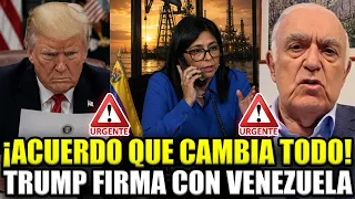 🚨URGENTE BOMBA DE RUCKAUF ¡TRUMP FIRMA ACUERDO CON VENEZUELA QUE SACUDE TODO! ¿PELIGRA LA ELECCIÓN?
