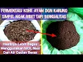 Download Lagu Cara Mudah Fermentasi Kotoran Ayam Pakai Karung | Super Subur 3 Minggu Jadi