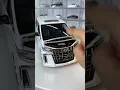 Download Lagu 1:18 scale Toyota Alphard alloy car model | The model can also open the door electrically.