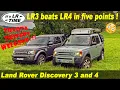 Lagu Land Rover LR3 beats LR4 in five points - Discovery 3 vs Discovery 4