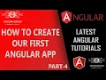 04 Creating First Angular App ng serve ng new Learn Angular Angular Latest