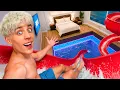 Download Lagu I Built a SECRET Pool in My Room!