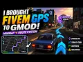 I Brought FiveM s Minimap GPS Route System to Garry s Mod