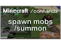 Minecraft Commands summon Tutorial