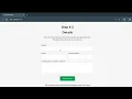 Multi Step Form using React Next TypeScript and Tailwind CSS Code Link in Comment
